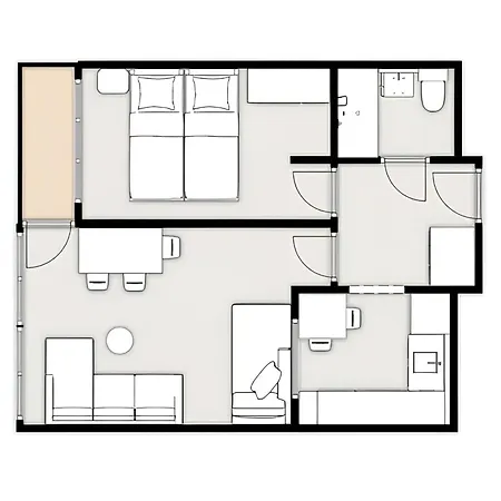 Tangerine 2rooms&balcony Center Βαρσοβία